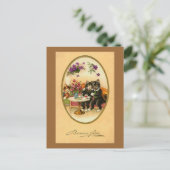 Bonne Fete Briefkaart (Staand voorkant)