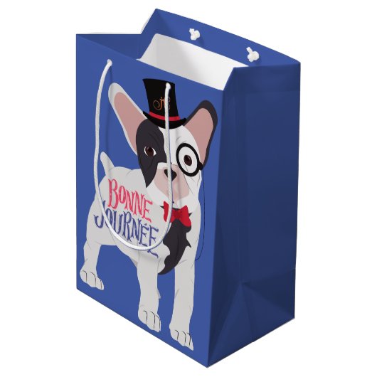 Bonne Journée Medium Cadeauzakje (Achterkant Gekanteld)