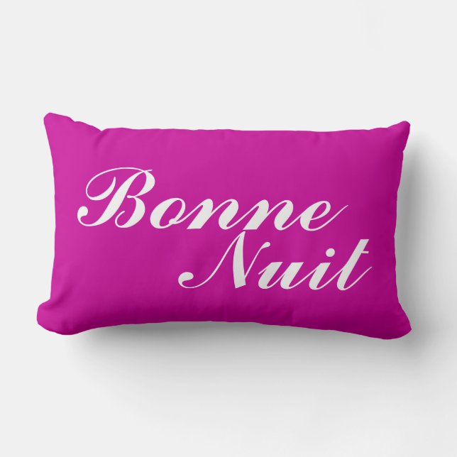 Bonne Nuit Bed Pillow Kussen (Voorkant)