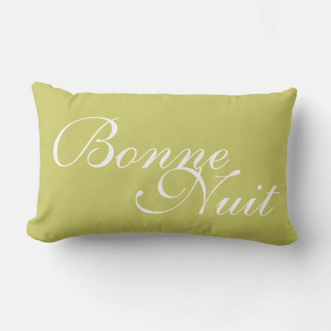 Bonne Nuit Bed Pillow Kussen (Voorkant)