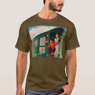 Bonne Voyage vintage poster T-shirt