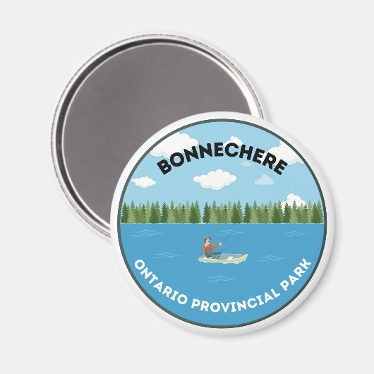 Bonnechere Ontario Provincial Park Magnet (Voorkant / Achterkant)