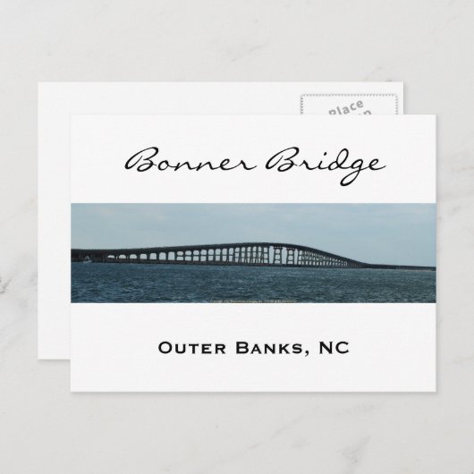 Bonner Bridge Briefkaart (Voorkant / Achterkant)
