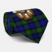 Bonner Tartan en Sporran Stropdas (Opgerold)