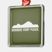 Bonners Ferry Idaho alsjeblieft Metalen Ornament (Links)