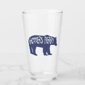 Bonners Ferry Idaho Beer Glas (Voorkant)
