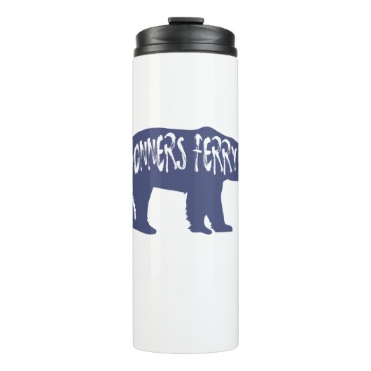 Bonners Ferry Idaho Beer Thermosbeker (Voorkant)