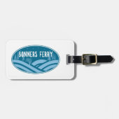 Bonners Ferry Idaho Buitenshuis Bagagelabel (Voorkant horizontaal)