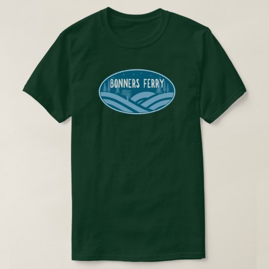 Bonners Ferry Idaho Buitenshuis T-shirt (Design voorkant)