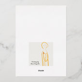 Bonnes Vacances Folie Vakantie Kaart (Achterkant)