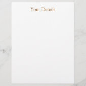 BONNET FLYER (Achterkant)