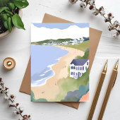 Bonnet Shores | Rhode Island Strand Watercolor Kaa