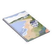 Bonnet Shores | Rhode Island Strand Watercolor Notitieboek (Rechterzijde)