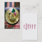 BONNET VISITEKAARTJE (Voorkant / Achterkant)