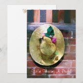 BONNETINVITATIE (Voorkant / Achterkant)