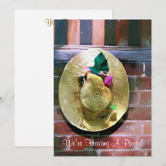 BONNETINVITATIE (Voorkant / Achterkant)