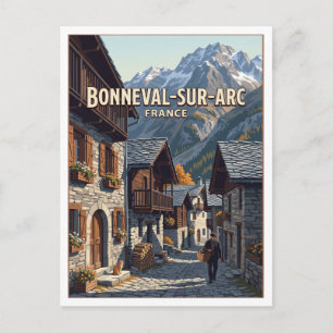 Bonneval-sur-Arc Frankrijk Briefkaart