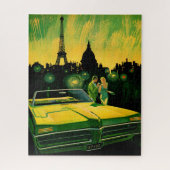 Bonneville converteerbaar in 1960 legpuzzel (Verticaal)