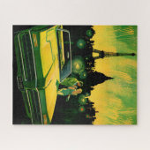 Bonneville converteerbaar in 1960 legpuzzel (Horizontaal)