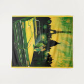 Bonneville converteerbaar in 1960 wandkleed (Voorkant (horizontaal))