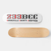Bonneville County Chopper 233BCC Schaats Deck Persoonlijk Skateboard (Horizontaal)