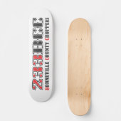 Bonneville County Chopper 233BCC Schaats Deck Persoonlijk Skateboard (Voorkant)