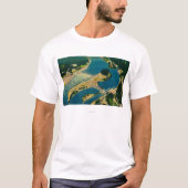 Bonneville Dam en Columbia T-shirt (Voorkant)
