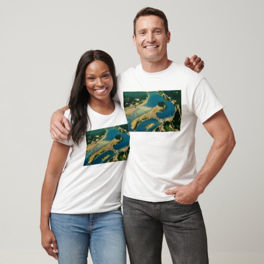 Bonneville Dam en Columbia T-shirt (Unisex)