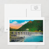 Bonneville Dam op Columbia River Briefkaart (Voorkant / Achterkant)