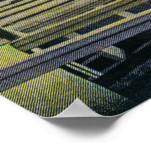 Bonneville Dam op Columbia River Poster (Hoek)