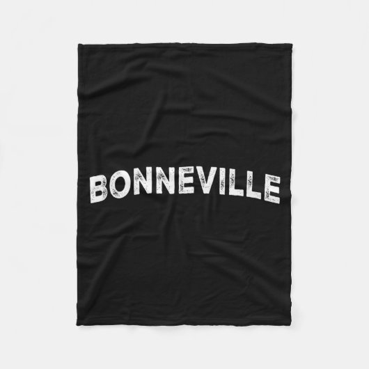 Bonneville fleece deken (Voorkant)