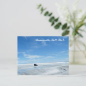 Bonneville Salt Flats Briefkaart (Staand voorkant)
