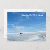 Bonneville Salt Flats Briefkaart (Voorkant / Achterkant)