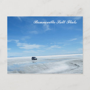 Bonneville Salt Flats Briefkaart