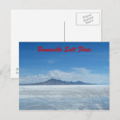 Bonneville Salt Flats Briefkaart (Voorkant / Achterkant)