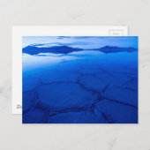 Bonneville Salt Flats in Winter - Utah Briefkaart (Voorkant / Achterkant)