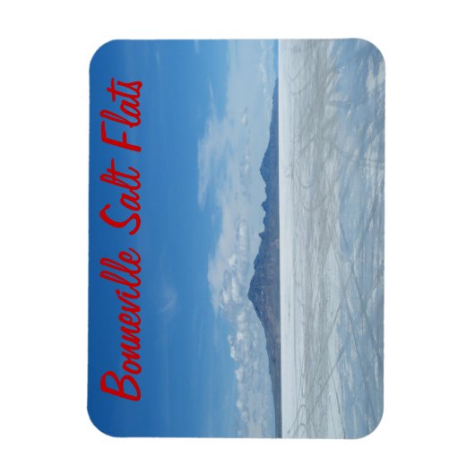 Bonneville Salt Flats Magneet (Verticaal)