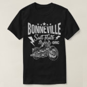 Bonneville Salt Flats Motorcycle Racing Biker otte T-shirt (Design voorkant)