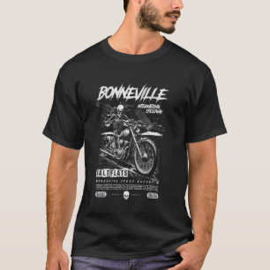 Bonneville Salt Flats Motorrace Vintage Bi T-shirt