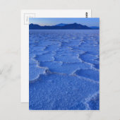 Bonneville Salt Flats Sunset - Utah Briefkaart (Voorkant / Achterkant)