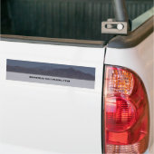Bonneville Salt Flats, Utah Bumpersticker (Op Truck)