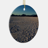 Bonneville Salt Flats, Utah Keramisch Ornament (Rechts)