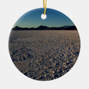 Bonneville Salt Flats, Utah Keramisch Ornament