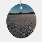 Bonneville Salt Flats, Utah Keramisch Ornament (Links)