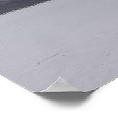 Bonneville Salt Flats, Utah Poster (Hoek)