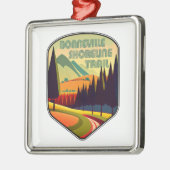 Bonneville Shoreline Trail Kleuren Metalen Ornament (Links)