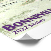 Bonneville Shoreline Trail Map Poster (Hoek)