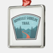 Bonneville Shoreline Trail Metalen Ornament (Links)