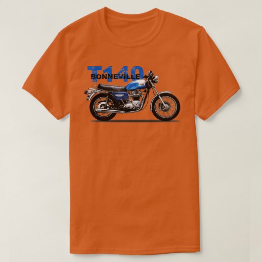 Bonneville T140 1979 T-shirt (Design voorkant)
