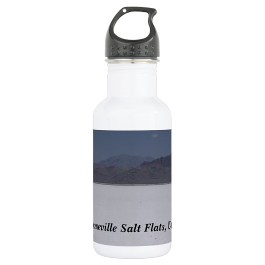 Bonneville-zoutvlakte Waterfles (Voorkant)